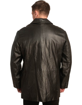 Γνήσιο Ανδρικό Δερμάτινο Σακάκι - A376