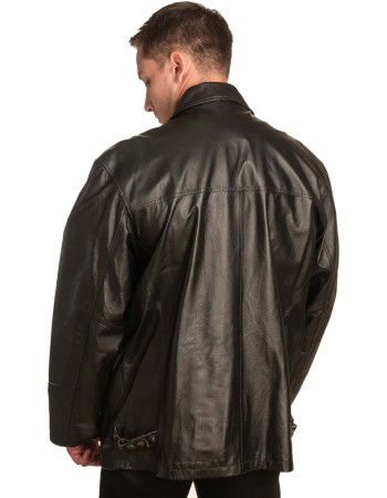 Γνήσιο Ανδρικό Δερμάτινο Μπουφάν – A385