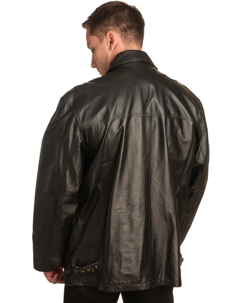 Γνήσιο Ανδρικό Δερμάτινο Μπουφάν – A385