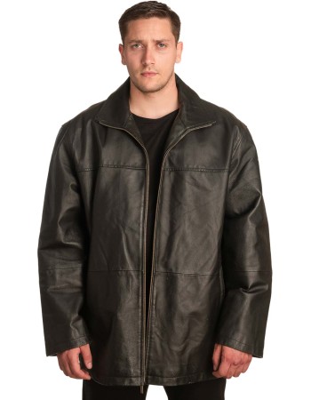 Γνήσιο Ανδρικό Δερμάτινο Μπουφάν – A386