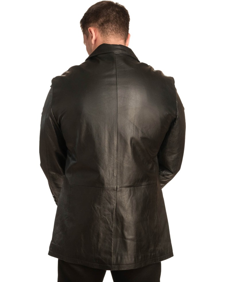 Γνήσιο Ανδρικό Δερμάτινο Σακάκι - Α388