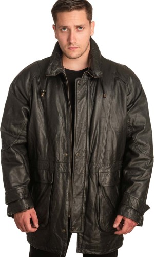 Γνήσιο Ανδρικό Δερμάτινο Μπουφάν – A394