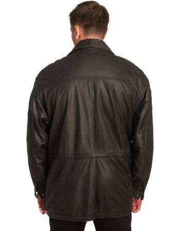 Γνήσιο Ανδρικό Δερμάτινο Μπουφάν – A395