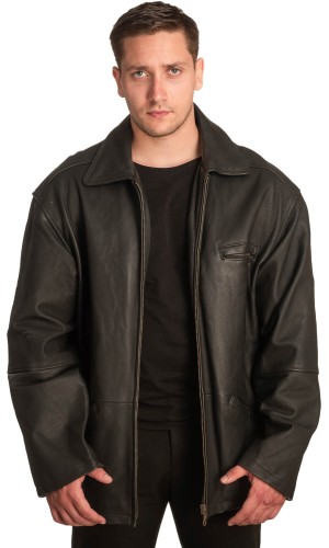 Γνήσιο Ανδρικό Δερμάτινο Μπουφάν – A396