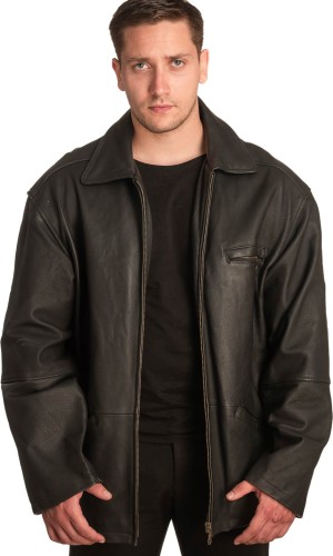 Γνήσιο Ανδρικό Δερμάτινο Μπουφάν – A396