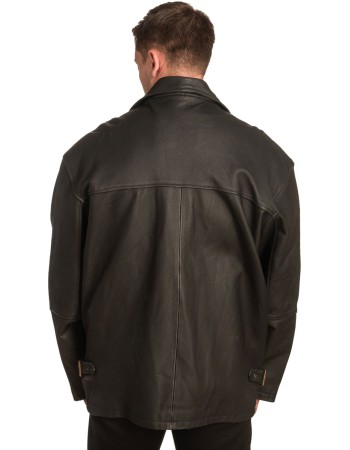 Γνήσιο Ανδρικό Δερμάτινο Μπουφάν – A396