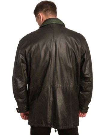 Γνήσιο Ανδρικό Δερμάτινο Μπουφάν – A397