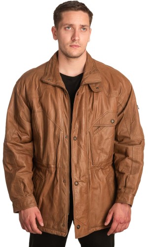 Γνήσιο Ανδρικό Δερμάτινο Μπουφάν – A399