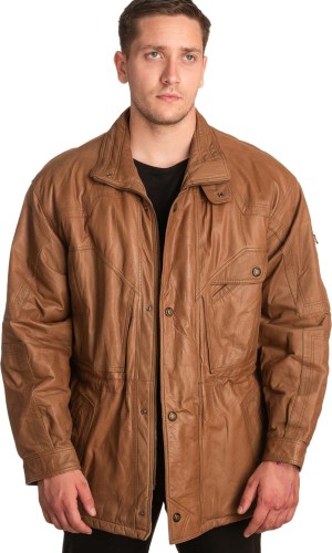 Γνήσιο Ανδρικό Δερμάτινο Μπουφάν – A399