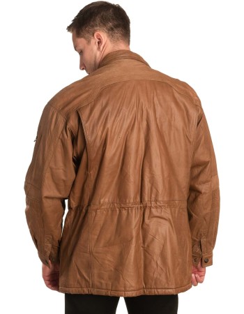 Γνήσιο Ανδρικό Δερμάτινο Μπουφάν – A399