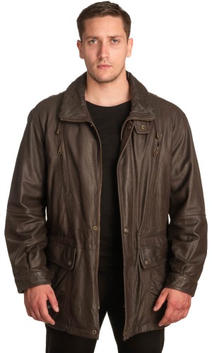 Γνήσιο Ανδρικό Δερμάτινο Μπουφάν – A400
