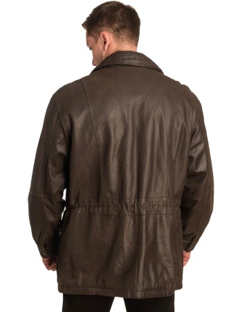 Γνήσιο Ανδρικό Δερμάτινο Μπουφάν – A400