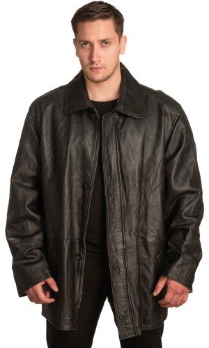 Γνήσιο Ανδρικό Δερμάτινο Μπουφάν – A403