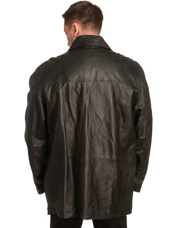 Γνήσιο Ανδρικό Δερμάτινο Μπουφάν – A403