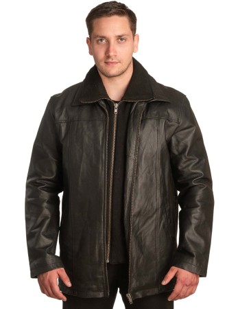 Γνήσιο Ανδρικό Δερμάτινο Μπουφάν – A405