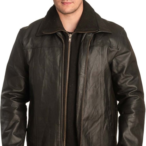 Γνήσιο Ανδρικό Δερμάτινο Μπουφάν – A405