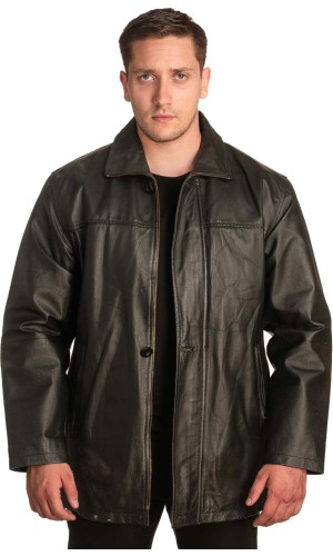 Γνήσιο Ανδρικό Δερμάτινο Μπουφάν – A407