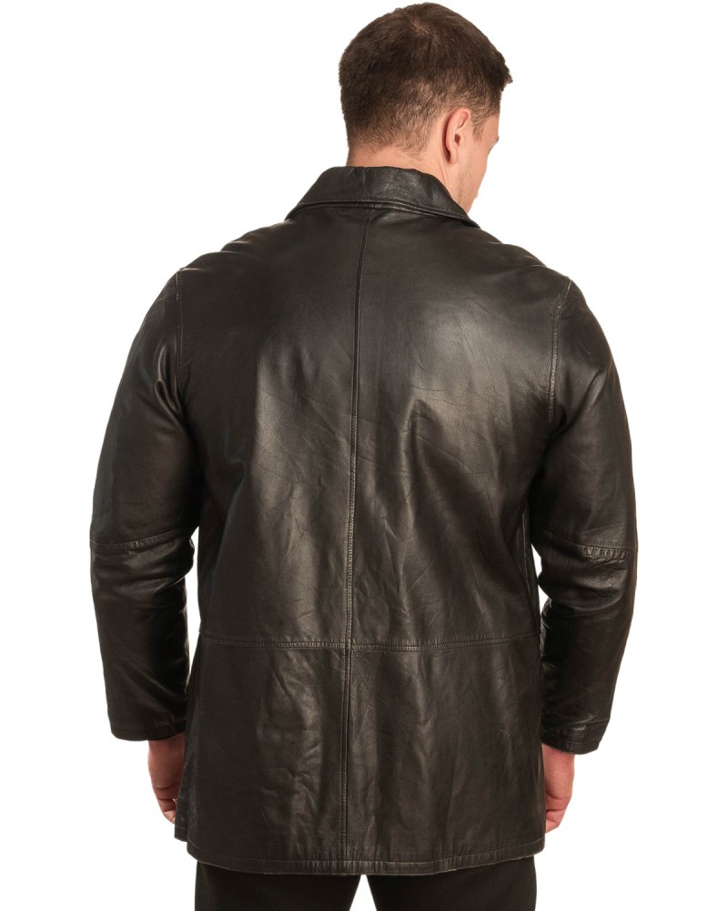 Γνήσιο Ανδρικό Δερμάτινο Σακάκι - Α411