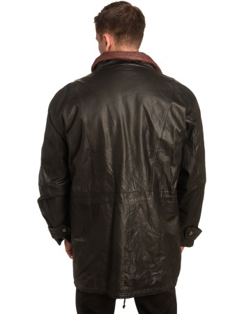 Γνήσιο Ανδρικό Δερμάτινο Μπουφάν – A412