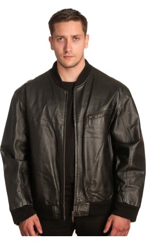 Γνήσιο Ανδρικό Δερμάτινο Μπουφάν – A416