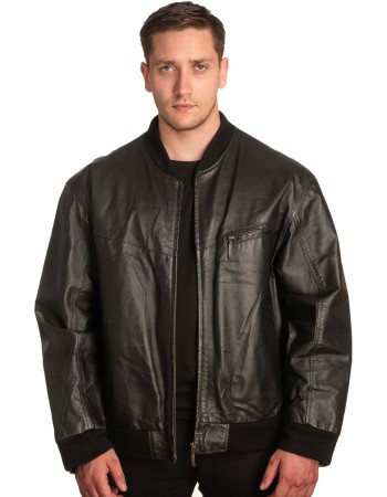 Γνήσιο Ανδρικό Δερμάτινο Μπουφάν – A416