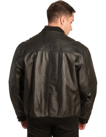Γνήσιο Ανδρικό Δερμάτινο Μπουφάν – A416
