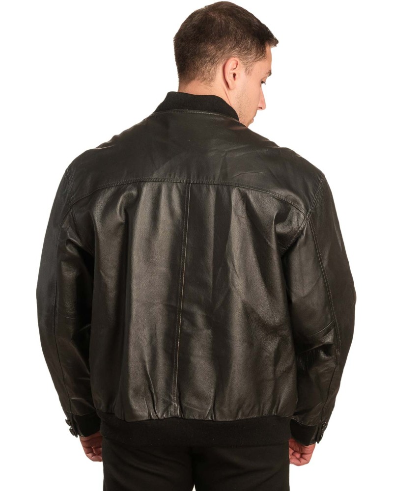Γνήσιο Ανδρικό Δερμάτινο Μπουφάν – A416