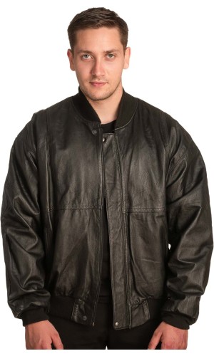 Γνήσιο Ανδρικό Δερμάτινο Μπουφάν – A417