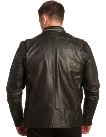 Γνήσιο Ανδρικό Δερμάτινο Μπουφάν – A421