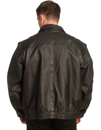 Γνήσιο Ανδρικό Δερμάτινο Μπουφάν – A424