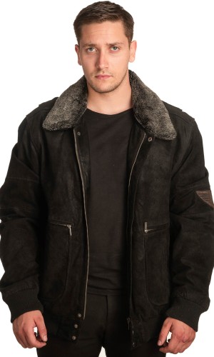 Γνήσιο Ανδρικό Δερμάτινο Μπουφάν – A425
