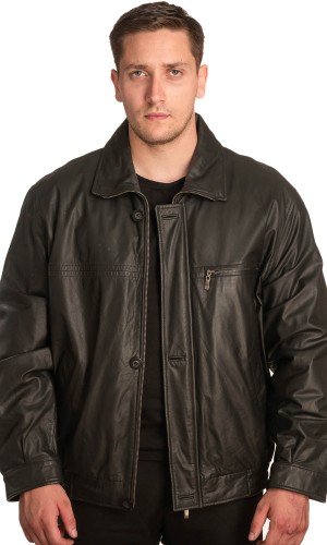 Γνήσιο Ανδρικό Δερμάτινο Μπουφάν – A427