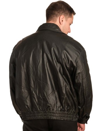 Γνήσιο Ανδρικό Δερμάτινο Μπουφάν – A428