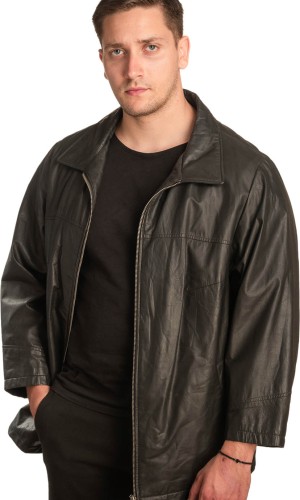 Γνήσιο Ανδρικό Δερμάτινο Μπουφάν – A431