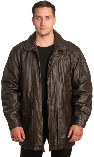 Γνήσιο Ανδρικό Δερμάτινο Μπουφάν – A434