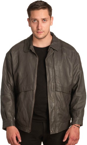 Γνήσιο Ανδρικό Δερμάτινο Μπουφάν – A435