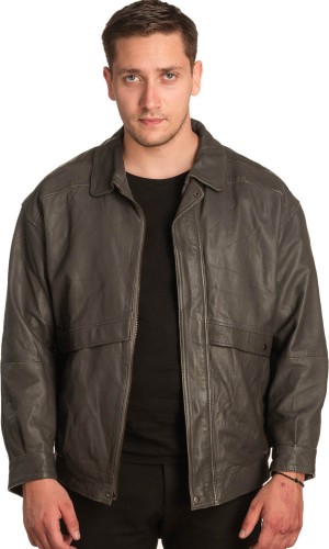 Γνήσιο Ανδρικό Δερμάτινο Μπουφάν – A435