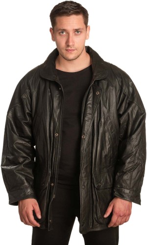 Γνήσιο Ανδρικό Δερμάτινο Μπουφάν – A436