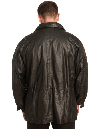 Γνήσιο Ανδρικό Δερμάτινο Μπουφάν – A436