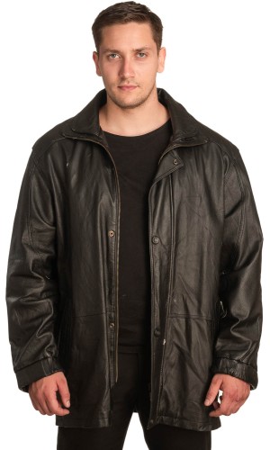 Γνήσιο Ανδρικό Δερμάτινο Μπουφάν – A437