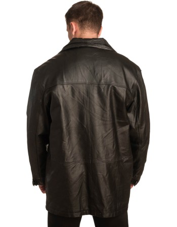 Γνήσιο Ανδρικό Δερμάτινο Μπουφάν – A437