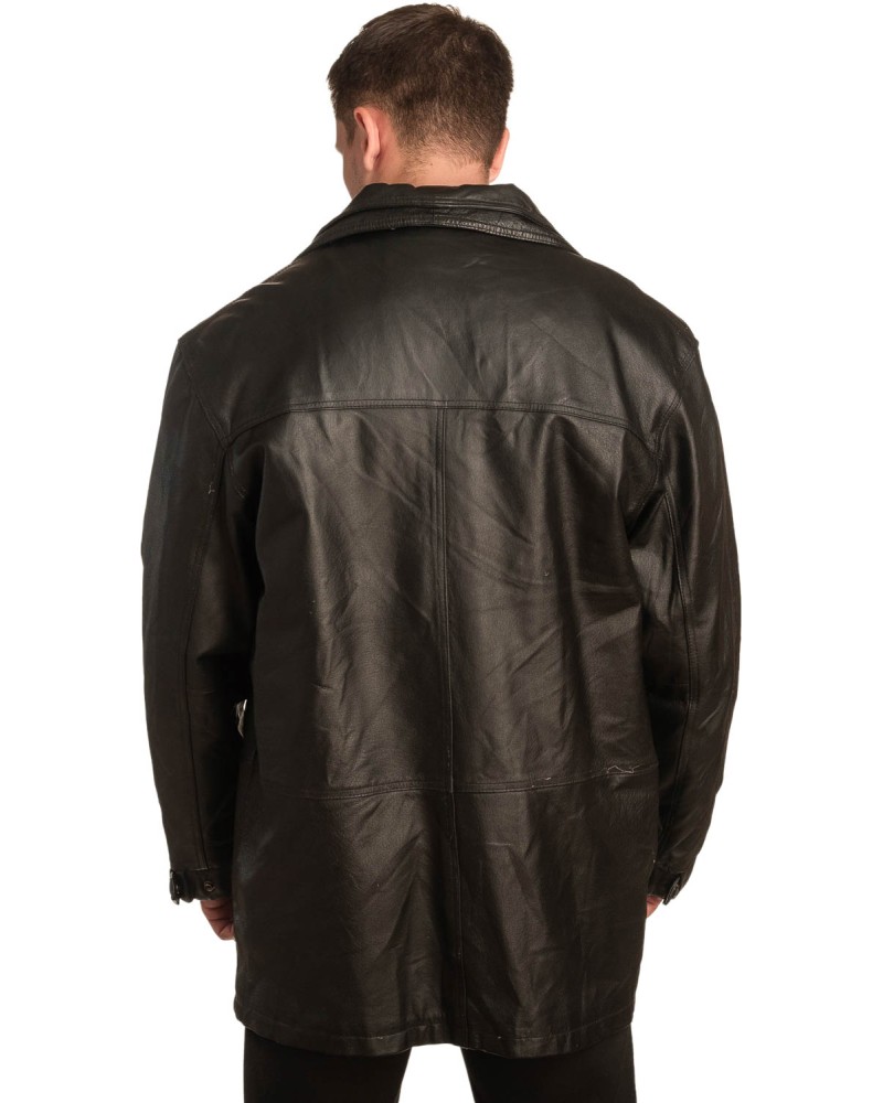 Γνήσιο Ανδρικό Δερμάτινο Μπουφάν – A437