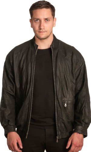 Γνήσιο Ανδρικό Δερμάτινο Μπουφάν – A440