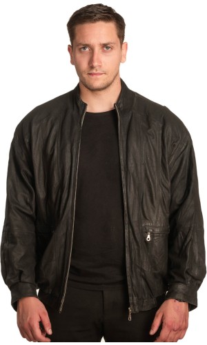 Γνήσιο Ανδρικό Δερμάτινο Μπουφάν – A440