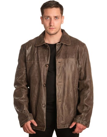 Γνήσιο Ανδρικό Δερμάτινο Σακάκι - Α441