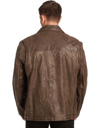 Γνήσιο Ανδρικό Δερμάτινο Σακάκι - Α441