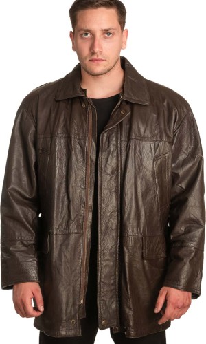 Γνήσιο Ανδρικό Δερμάτινο Μπουφάν – A442