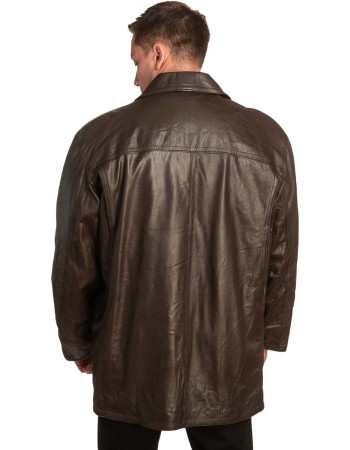 Γνήσιο Ανδρικό Δερμάτινο Μπουφάν – A442