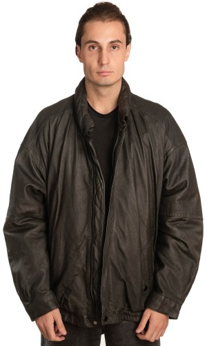Γνήσιο Ανδρικό Δερμάτινο Μπουφάν – A451