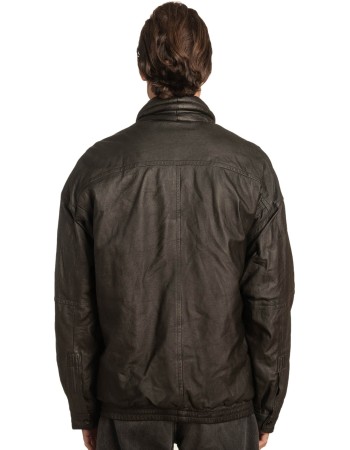 Γνήσιο Ανδρικό Δερμάτινο Μπουφάν – A451